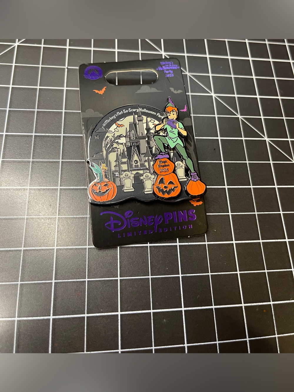 Disney Peter Pan & Tinkerbell Mickey’s Not So Scary Halloween Party 2025 Pin LE